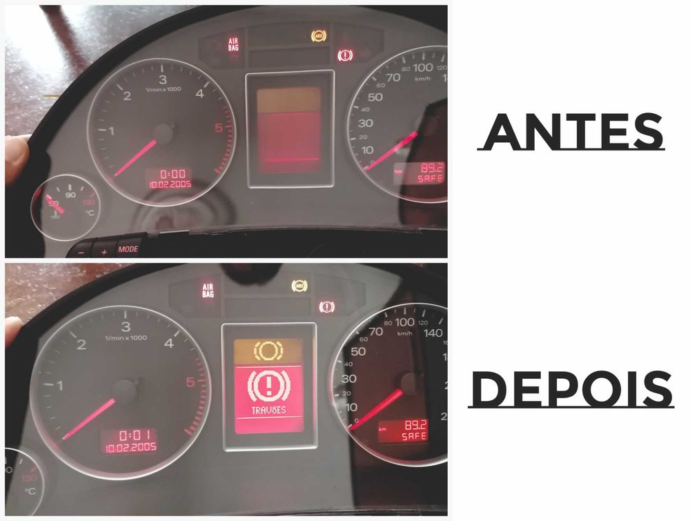 Reparação LCD Audi A4 B6 e B7 LCD novo