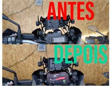 Retrofit TFT em BMW R1200 GS GSA 13-18