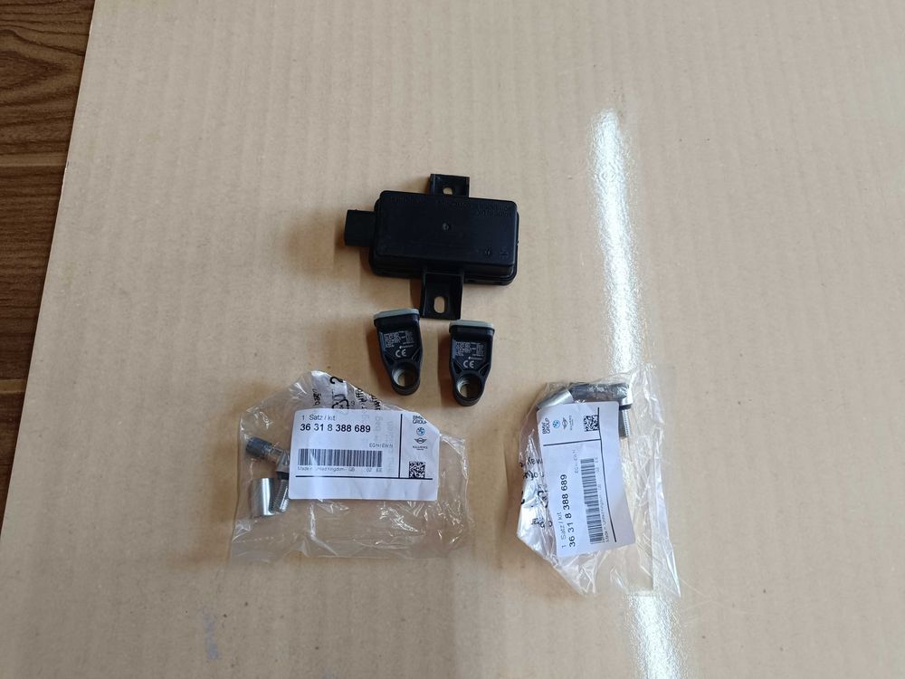 Retrofit Kit Sensores pressão Pneus RDC motas BMW - NOVO