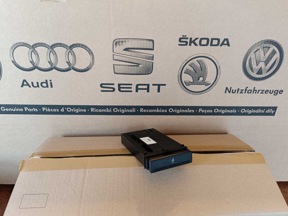 Porta copos Audi A3 8L - NOVO e ORIGINAL Audi
